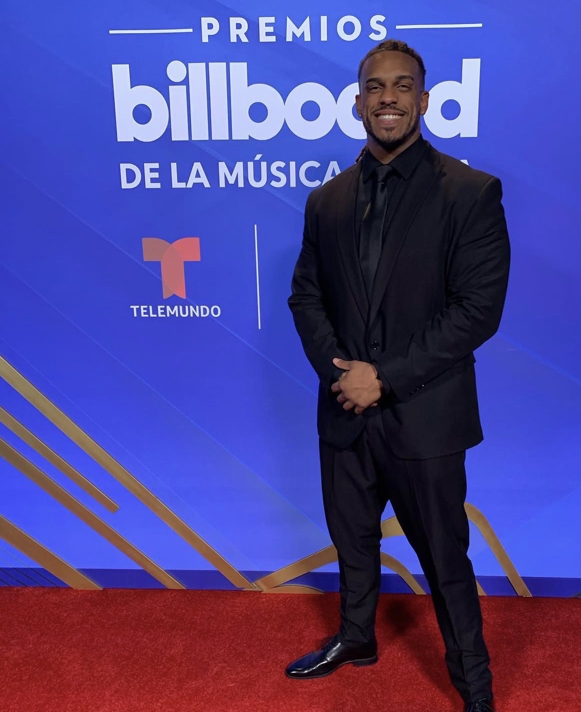Piki on the red carpet at Premios Billboard de la Música Latina