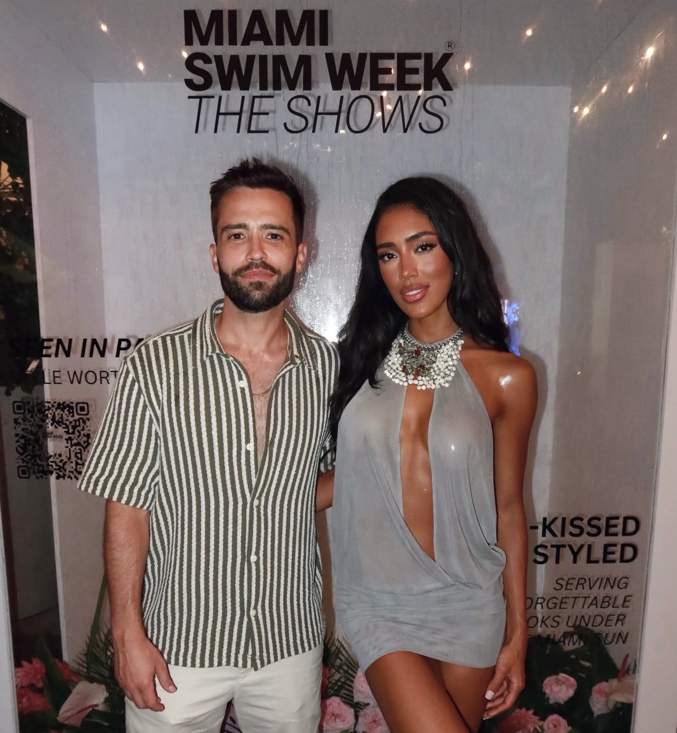 Susana and Zack West at Miami Swim Week — The Shows