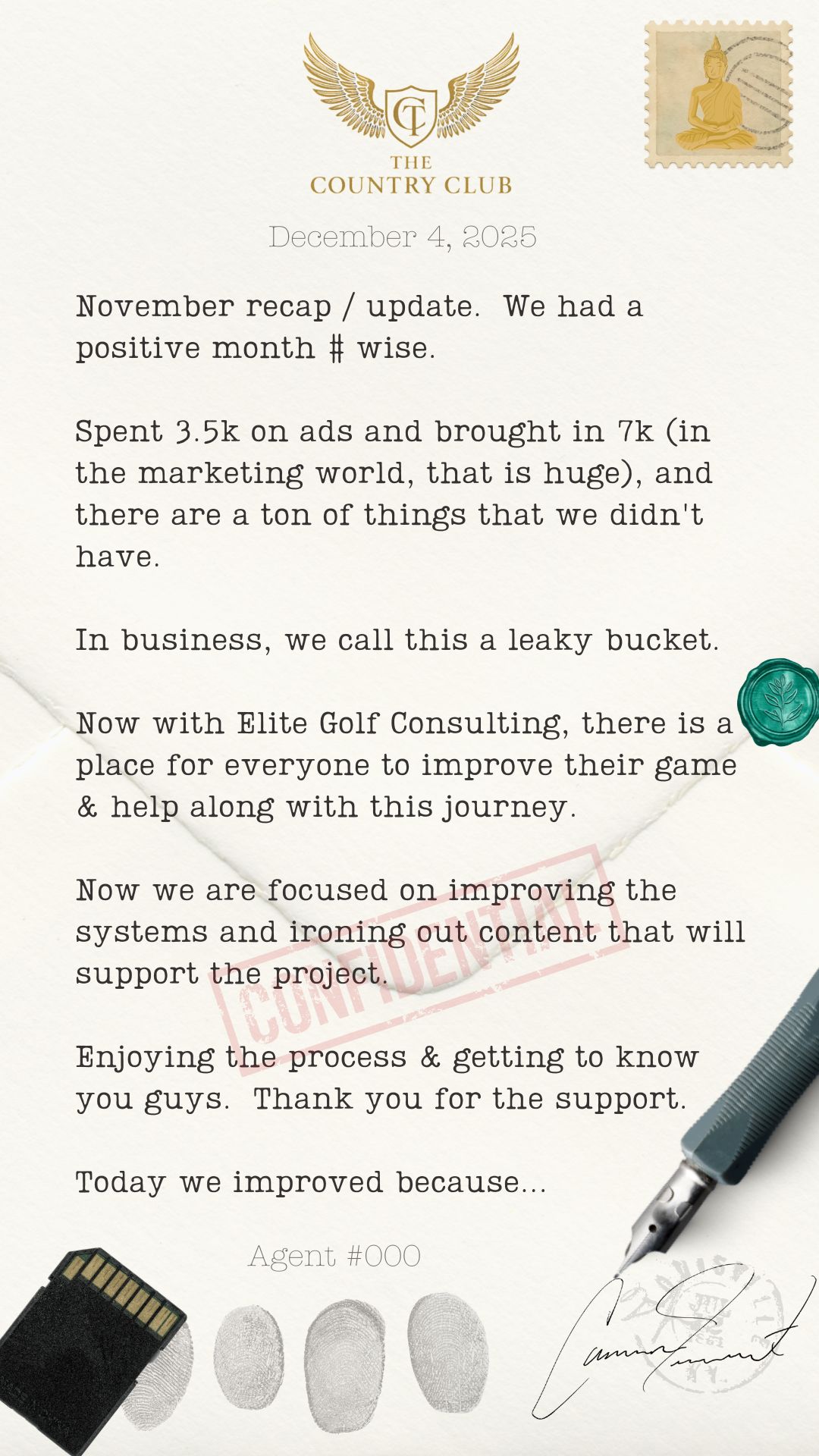 December 4, 2025 &mdash; the page as it was written