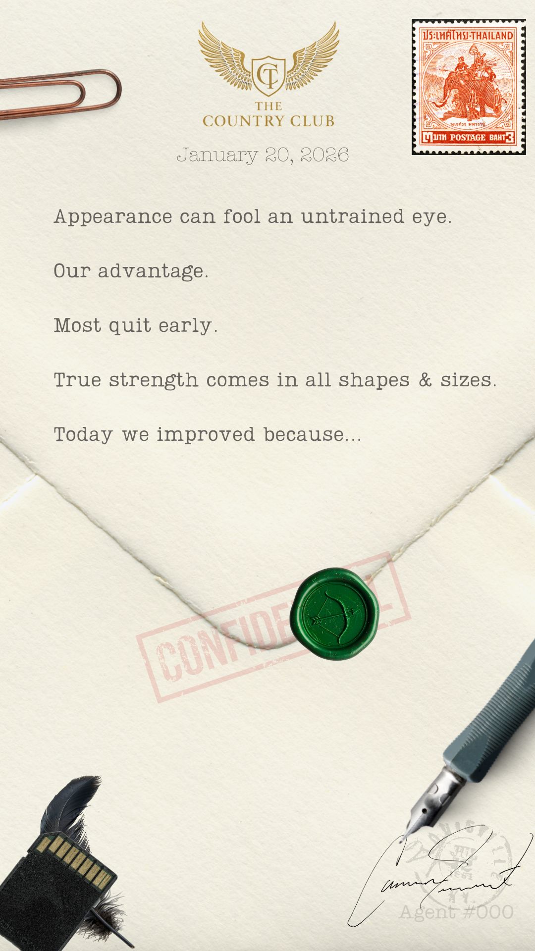 January 22, 2026 &mdash; the page as it was written