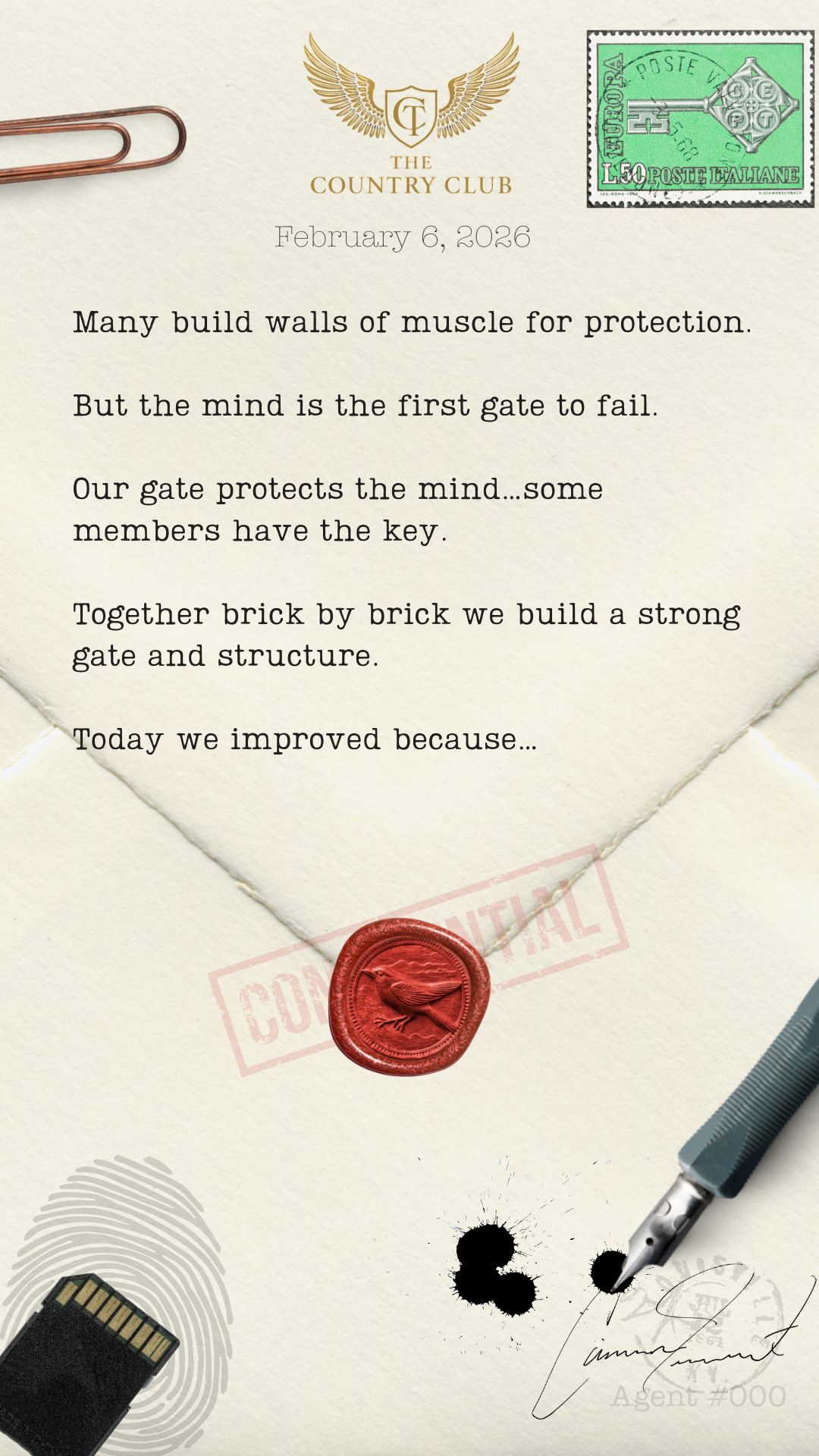 February 6, 2026 &mdash; the page as it was written